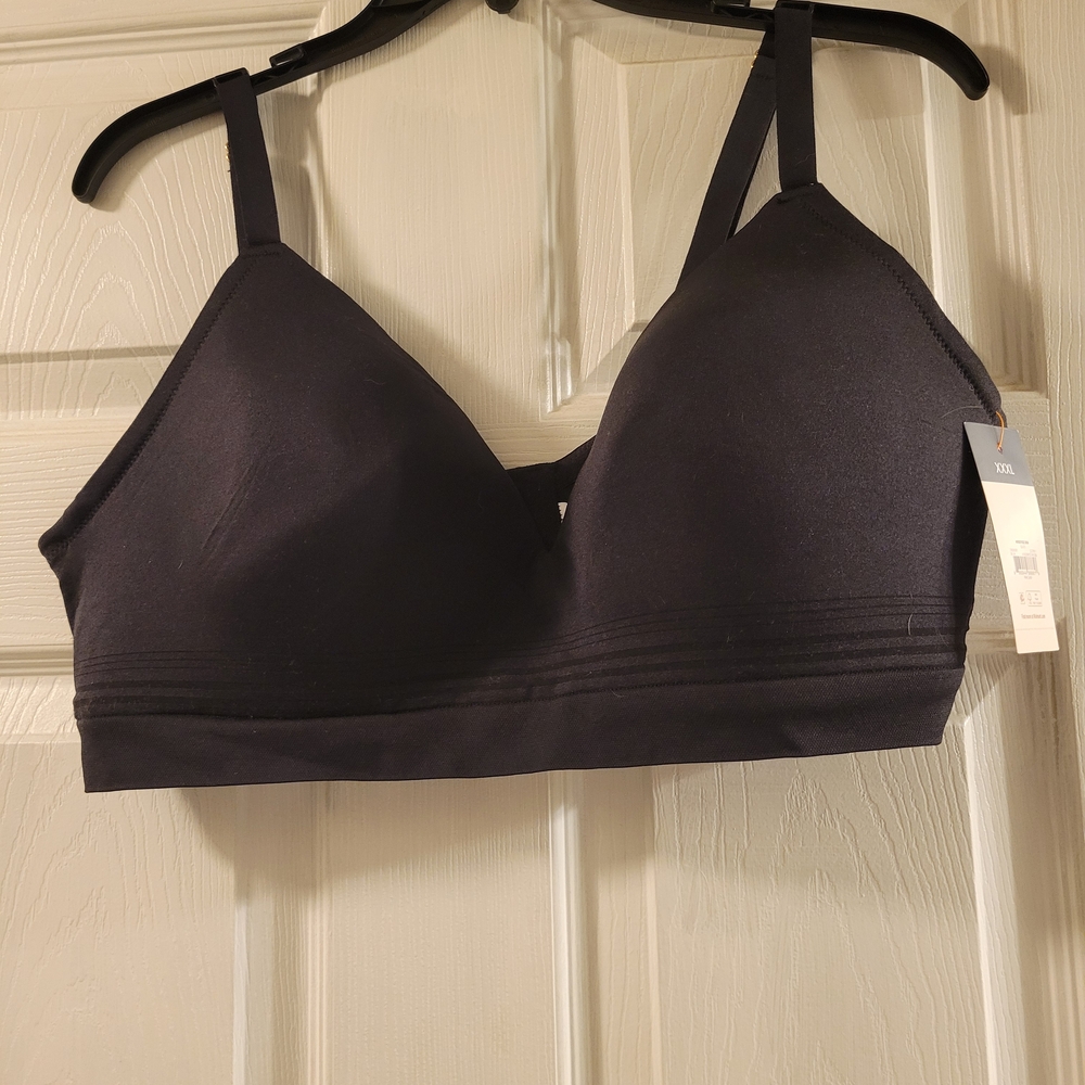 Joyspun  Black Bra Wireless Size Xxxl